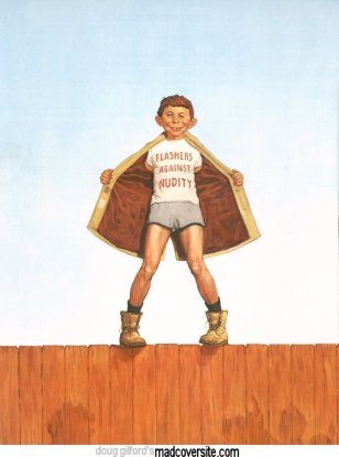 MAD magazine back cover