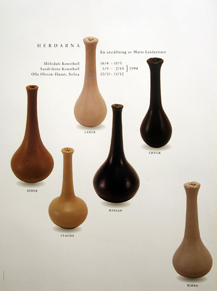 Leiderstam, Shepherds (first name vases)